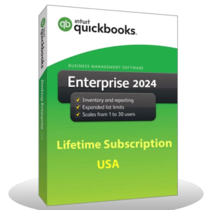 QuickBooks Enterprise 2024 For Windows (Lifetime License)