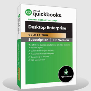 QuickBooks Enterprise Accountant Edition 2024 US Key (Lifet￰ime / 5 Users)